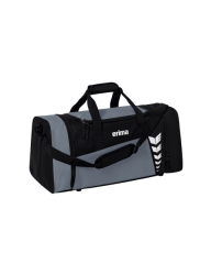 Erima Six Wings Sporttas L slate grey-zwart